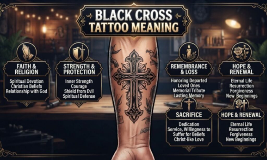 black-cross-tattoo-meaning