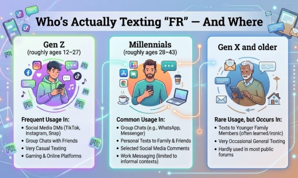 Who's Actually Texting FR  And Where
