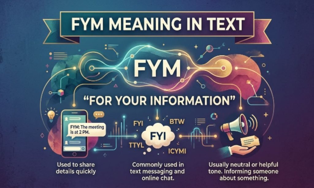 FYM Meaning in Text