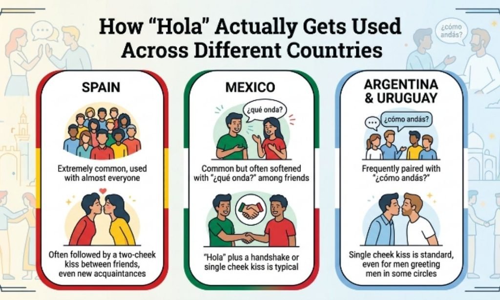 How "Hola" Actually Gets Used Across Different Countries