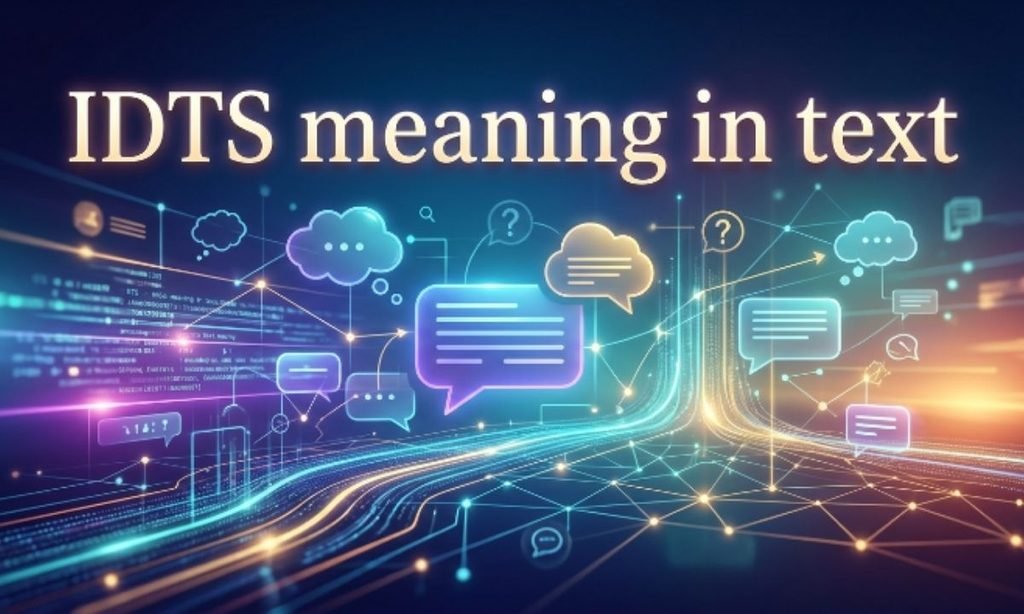 IDTS Meaning in Text