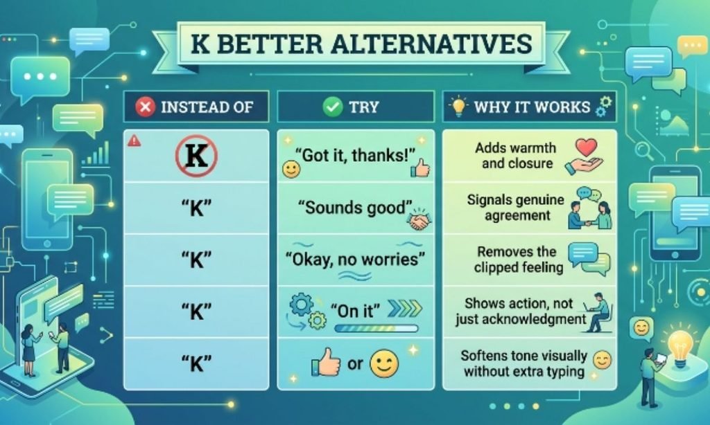 K Better Alternatives