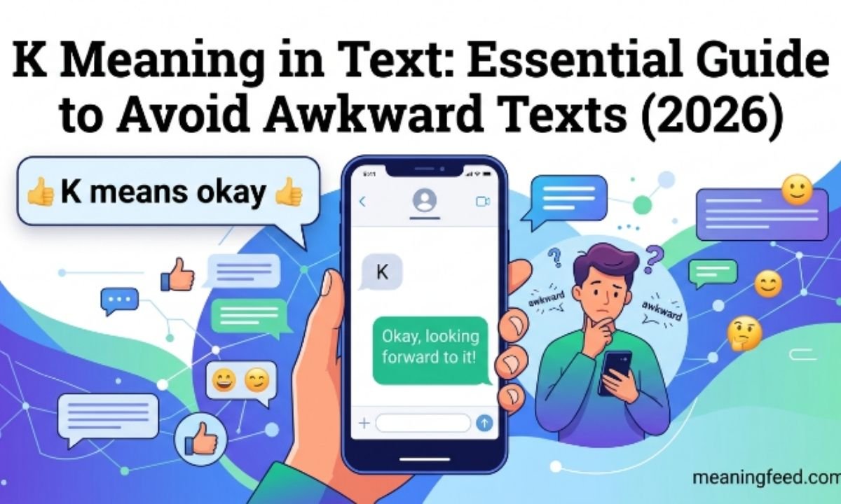 K Meaning in Text: Essential Guide to Avoid Awkward Texts(2026)