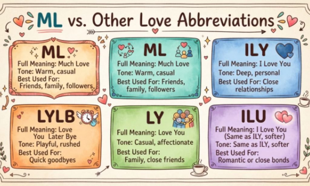 ML vs. Other Love Abbreviations