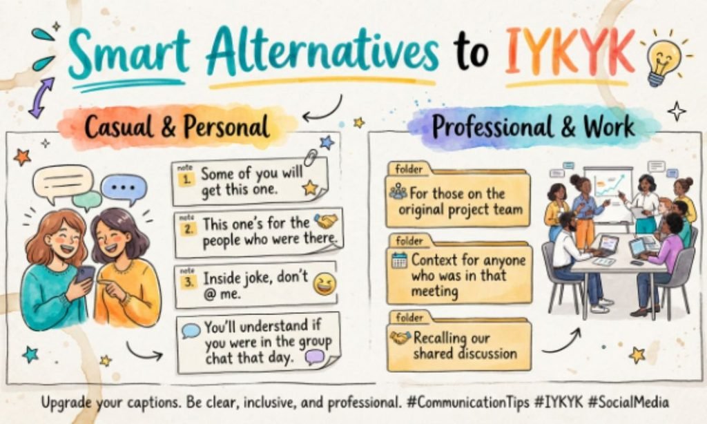 Smart Alternatives to IYKYK