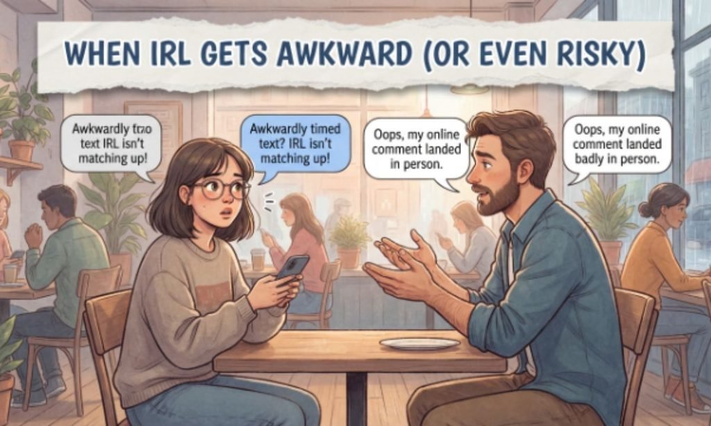 When IRL Gets Awkward (Or Even Risky)