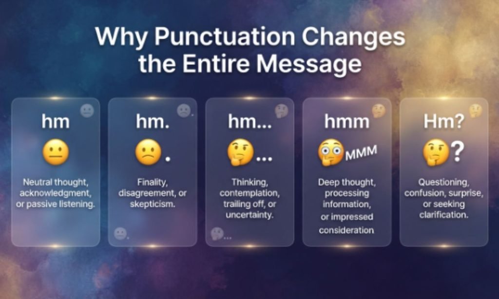 Why Punctuation Changes the Whole Message