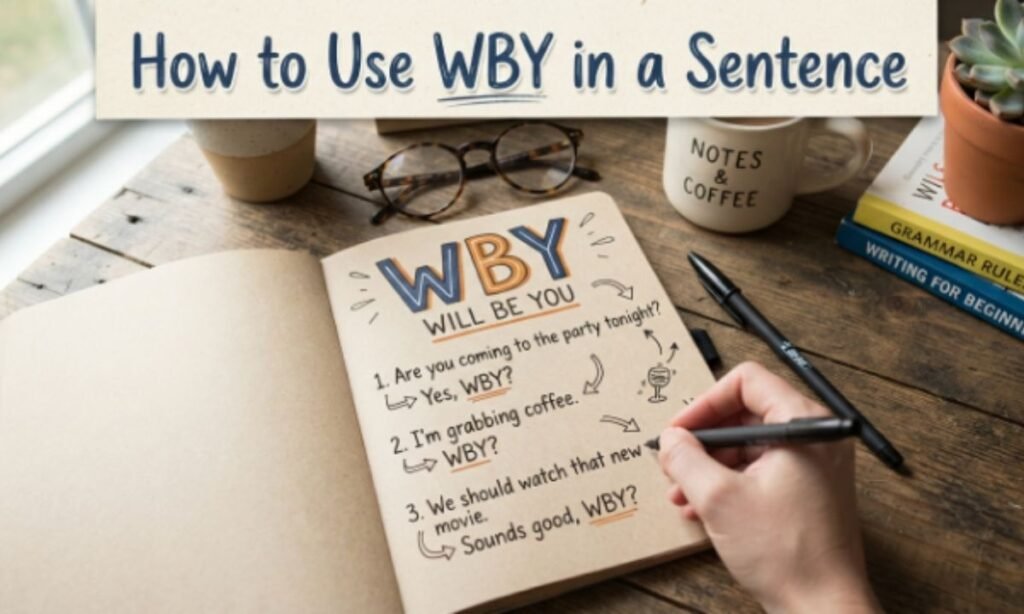 How to Use WBY in a Sentence