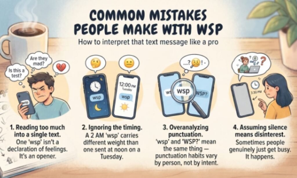 Common Mistakes People Make With WSP