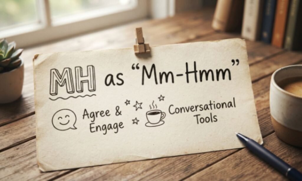 MH as "Mm-Hmm