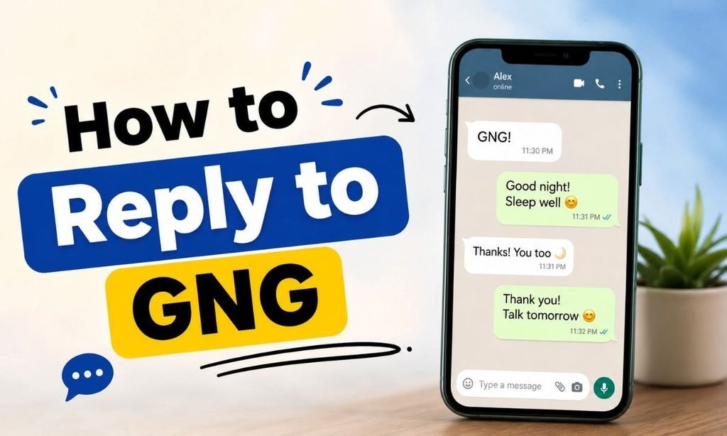 How to Reply to GNG