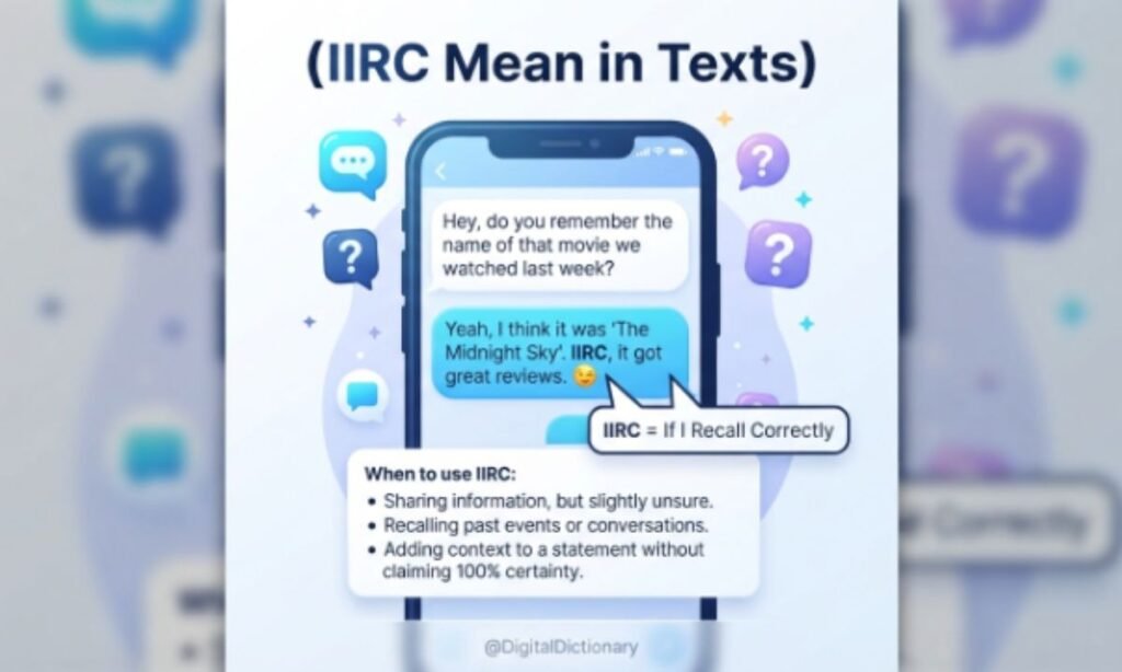 iirc-mean-in-text