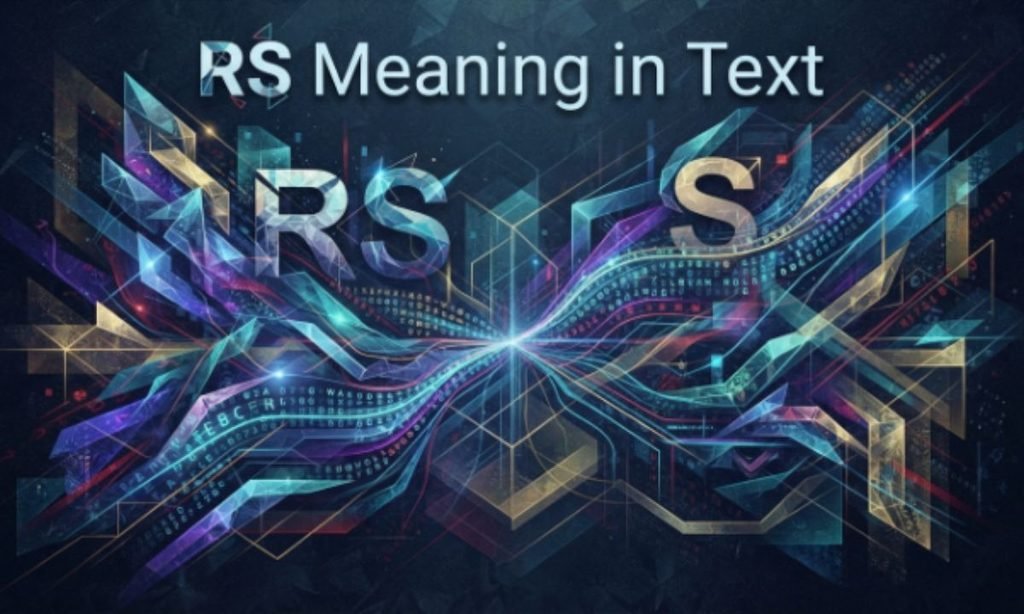 RS Meaning in Text