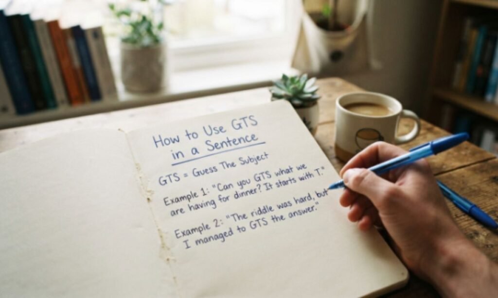 How to Use GTS in a Sentence