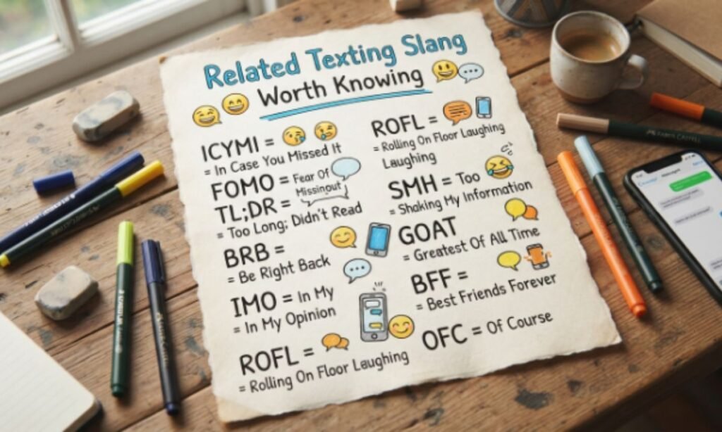 Related Texting Slang Worth Knowing