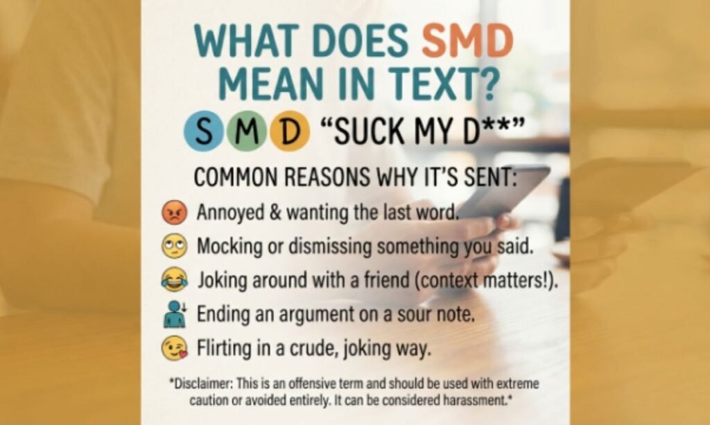 What Does SMD Mean in Text
