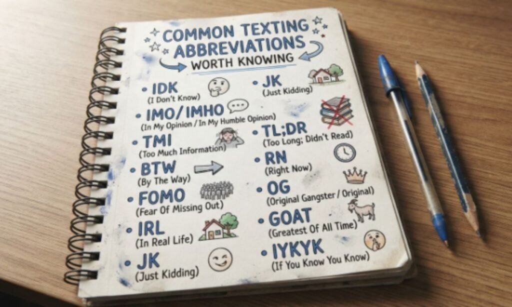 Common Texting Abbreviations Worth Knowing
