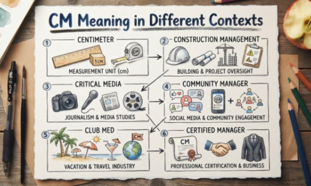 CM Meaning in Different Contexts
