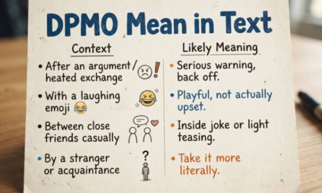 DPMO Mean in Text