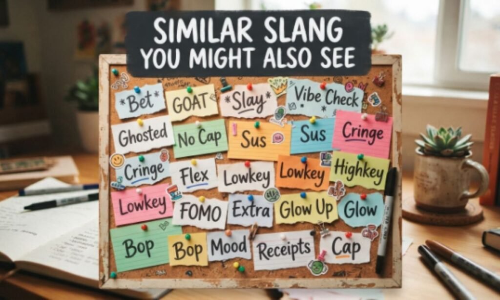 Similar Slang You Might Also See
