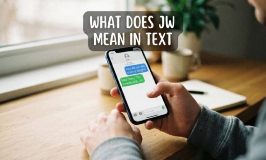 What Does JW Mean in Text