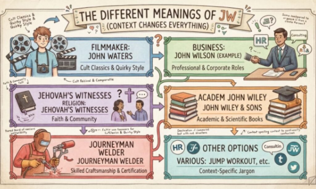 The Different Meanings of JW (Context Changes Everything)