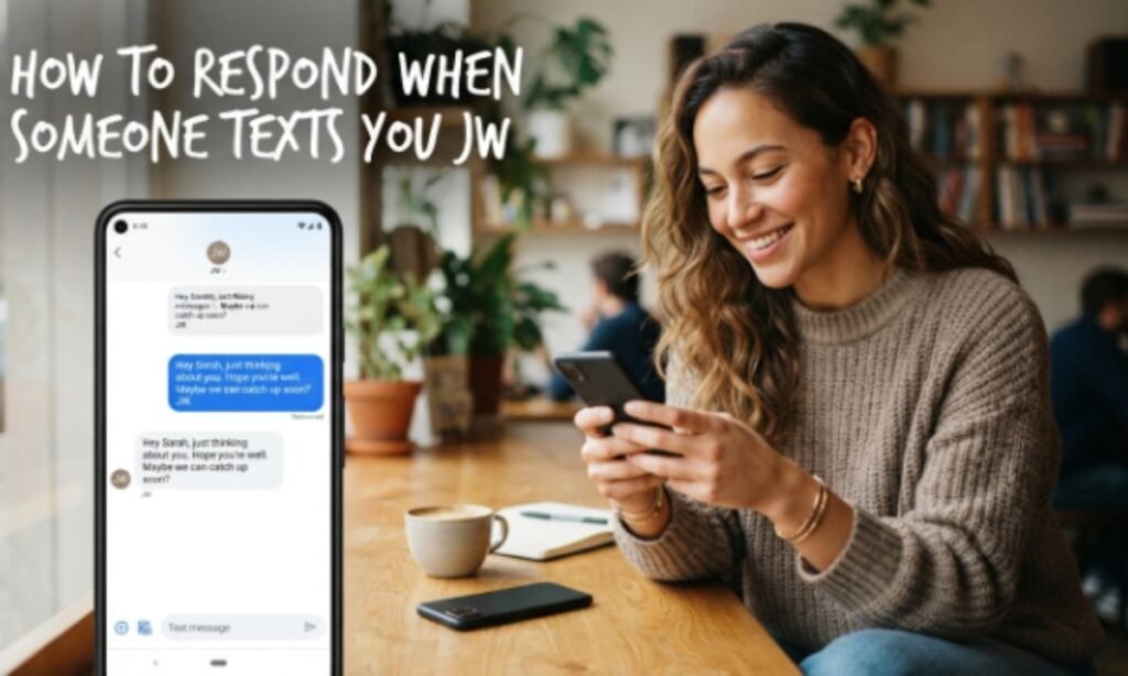 How to Respond When Someone Texts You JW