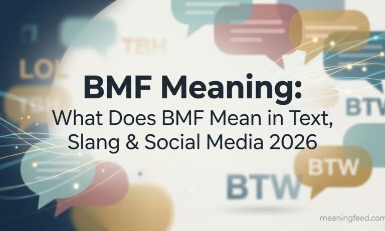 BMF Meaning: What Does BMF Mean in Text, Slang & Social Media 2026