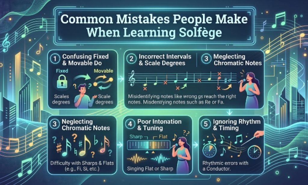 Common Mistakes People Make When Learning Solfège