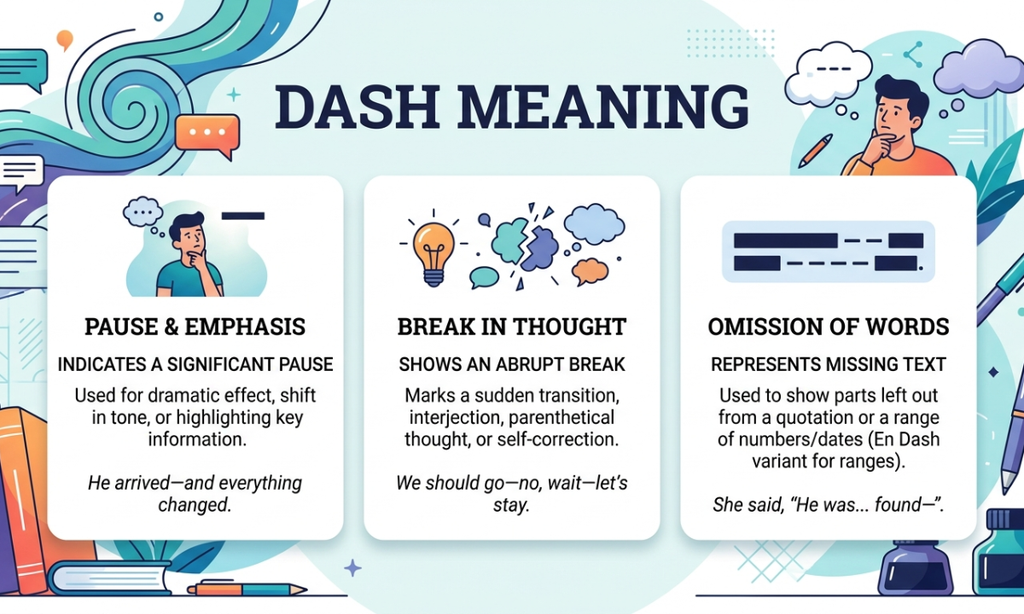 Dash Meaning