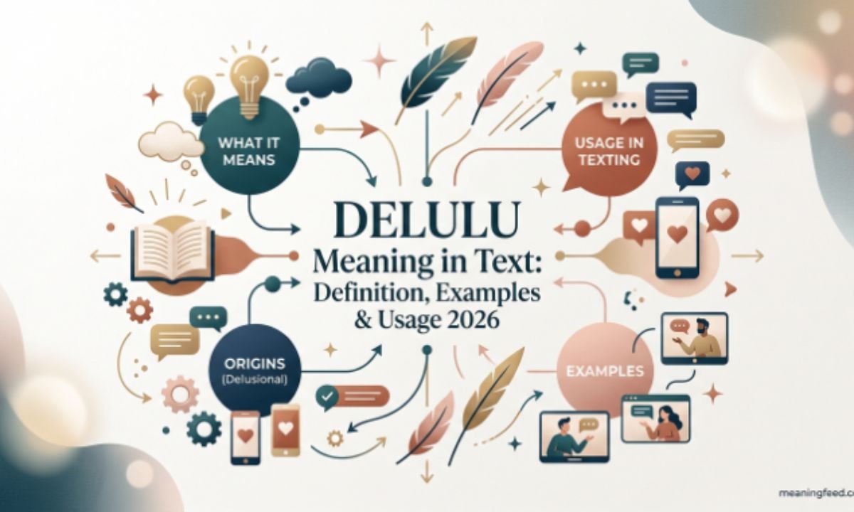 Delulu Meaning in Text: Definition, Examples & Usage 2026