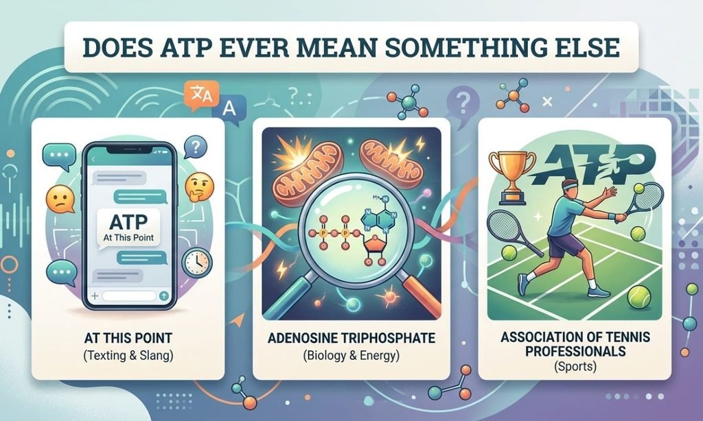 Does ATP Ever Mean Something Else