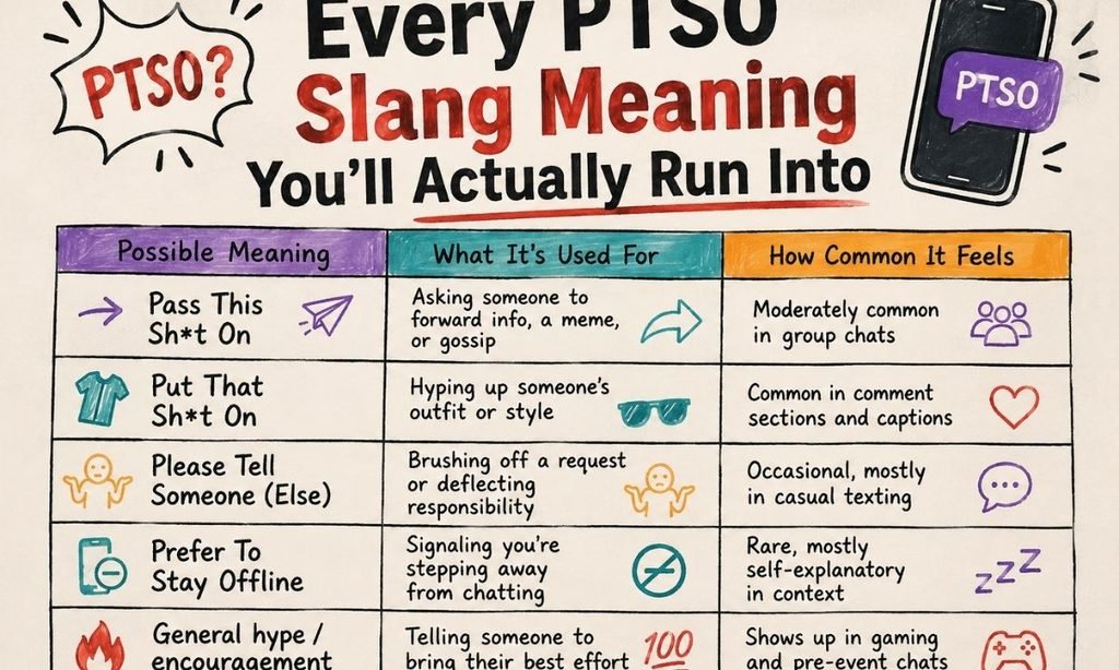 Every PTSO Slang Meaning You'll Actually Run Into
