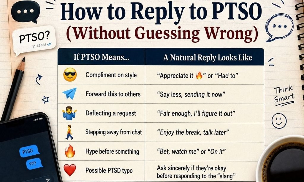 How to Reply to PTSO Without Guessing Wrong
