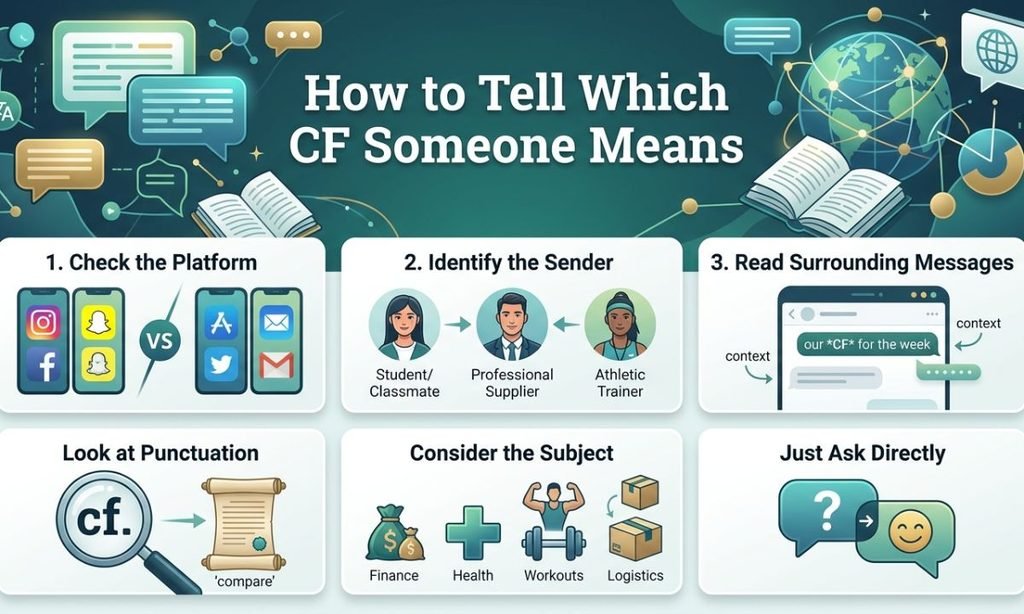 How to Tell Which CF Someone Means