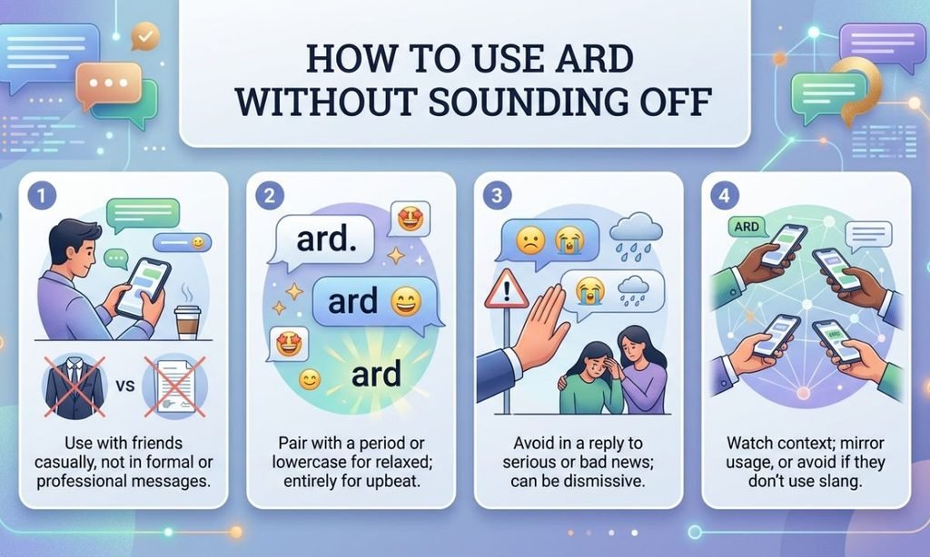 How to Use ARD Without Sounding Off