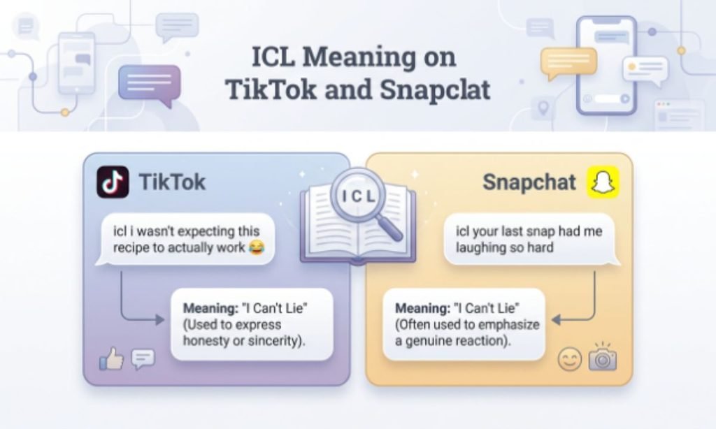 ICL Meaning on TikTok and Snapchat