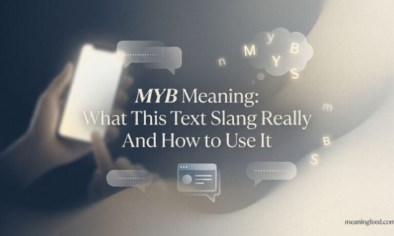 MYB Meaning: What This Text Slang Really Means And How to Use It(2026)