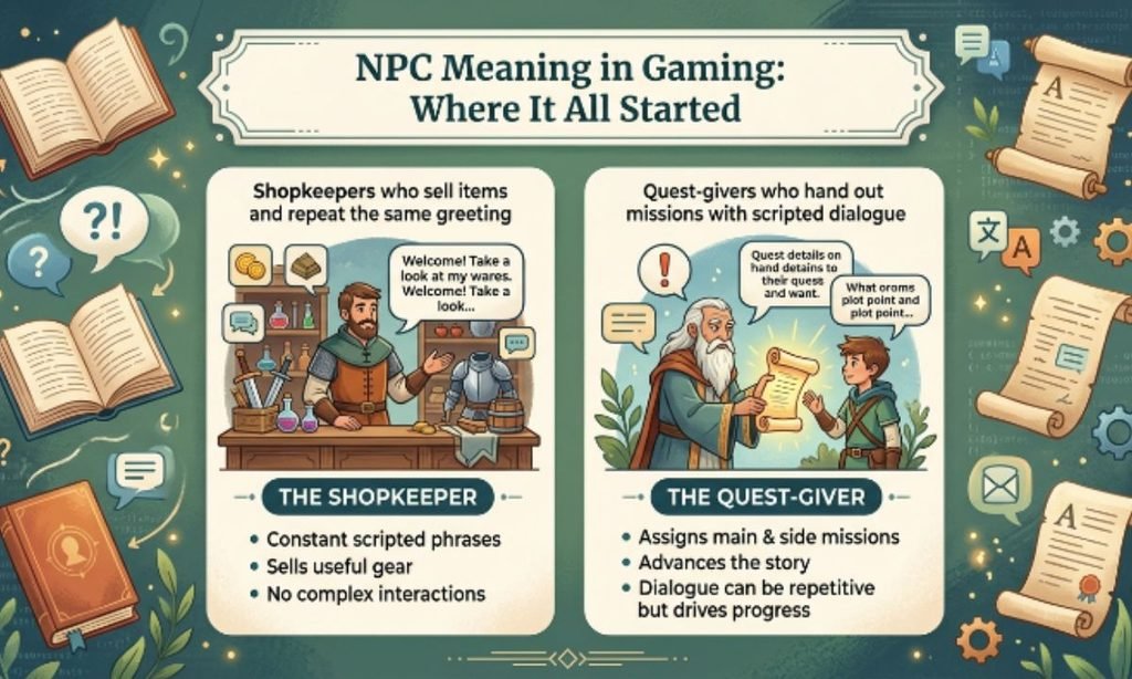 NPC Meaning in Gaming Where It All Started