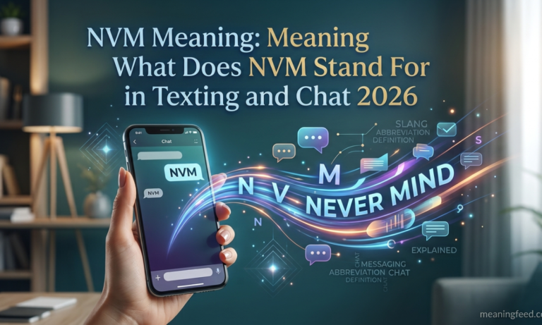 NVM Meaning: What Does NVM Stand For in Texting and Chat 2026