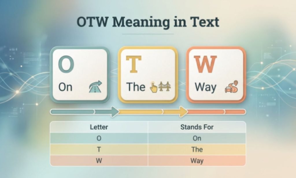 OTW Meaning in Text