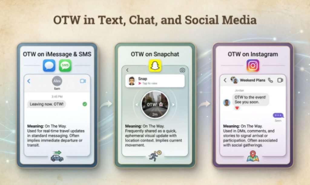 OTW in Text, Chat and Social Media