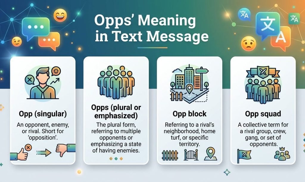 Opps Meaning in Text Message