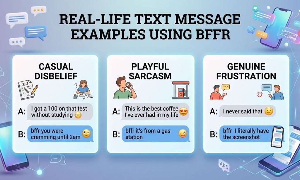 Real-Life Text Message Examples Using BFFR