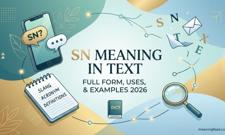 SN Meaning in Text: Full Form, Uses, & Examples 2026