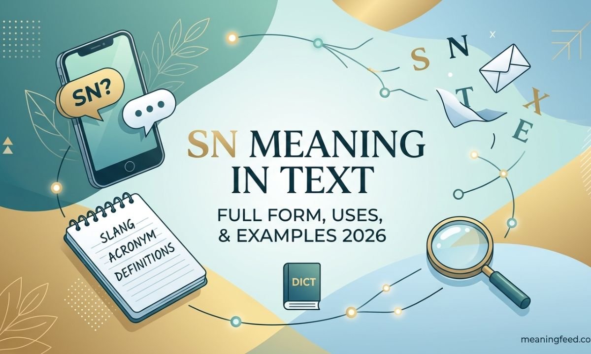 SN Meaning in Text: Full Form, Uses, & Examples 2026