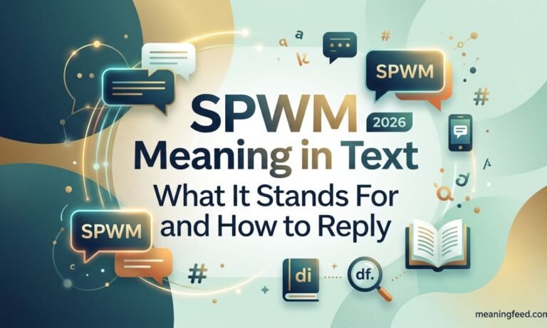 SPWM Meaning in Text: What It Stands For and How to Reply 2026
