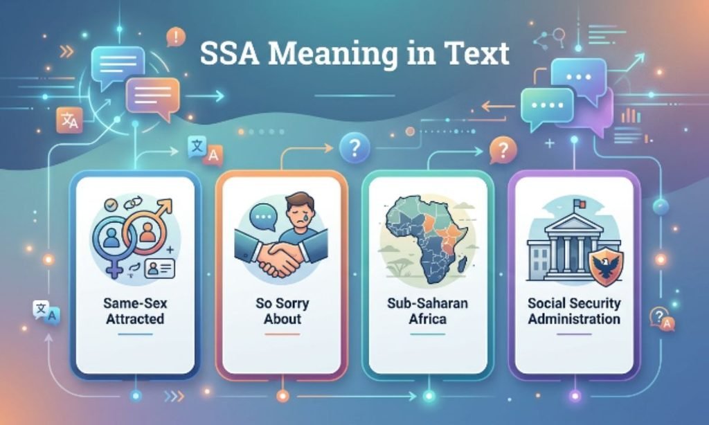 SSA Meaning in Text