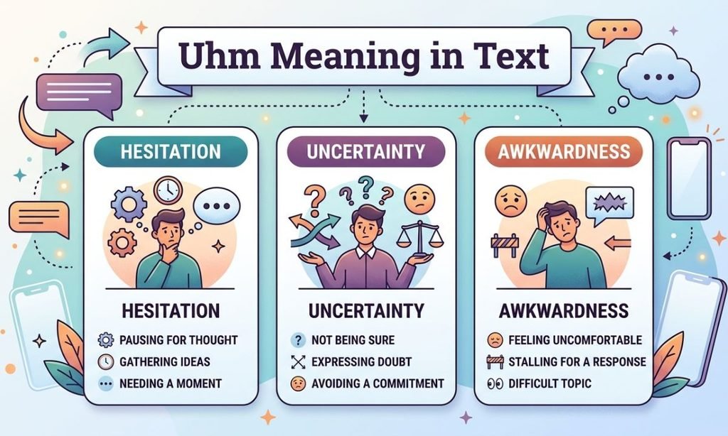 Uhm Meaning in Text