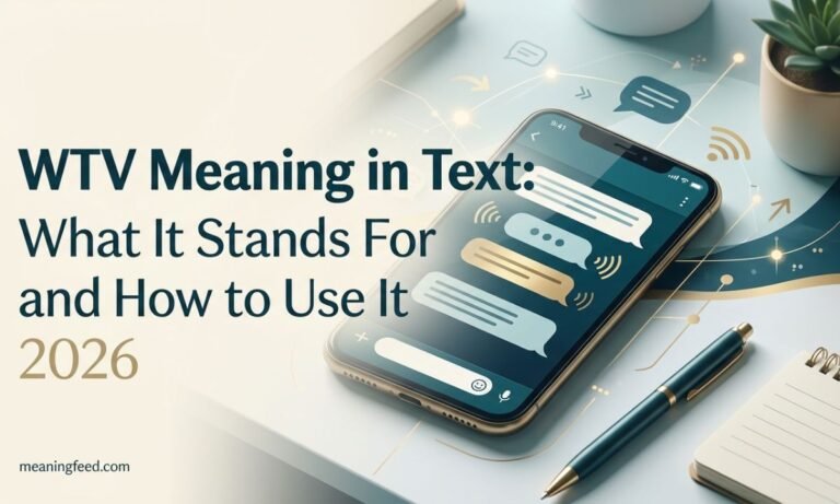 WTV Meaning in Text: What It Stands For and How to Use It 2026
